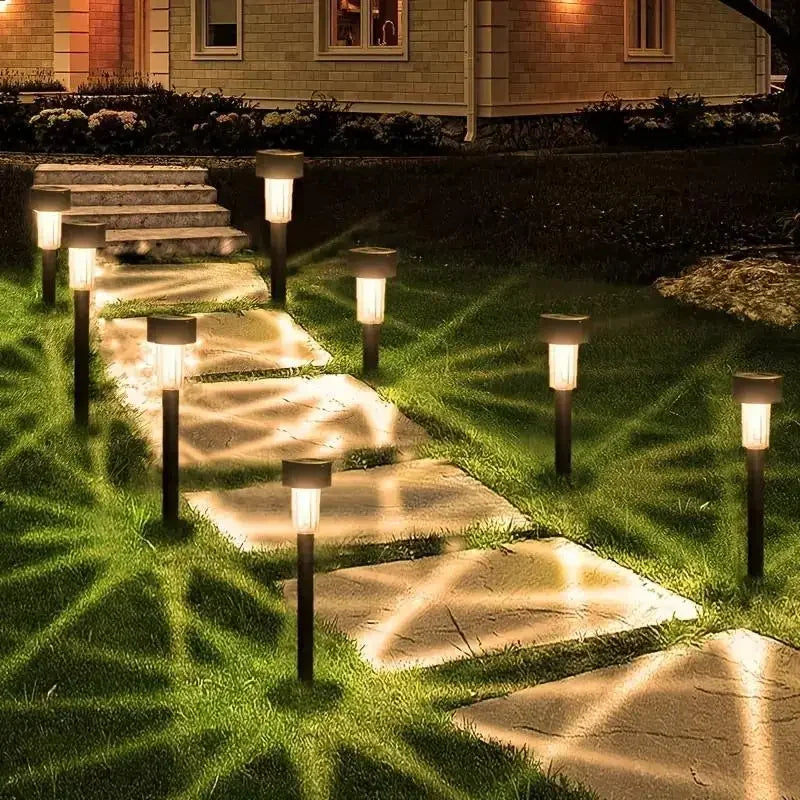 Outdoor Solar Lights Waterproof Garden Lamp Landscape Lawn Home Paths Street Eco-Friendly Protection Horticultural Decoration