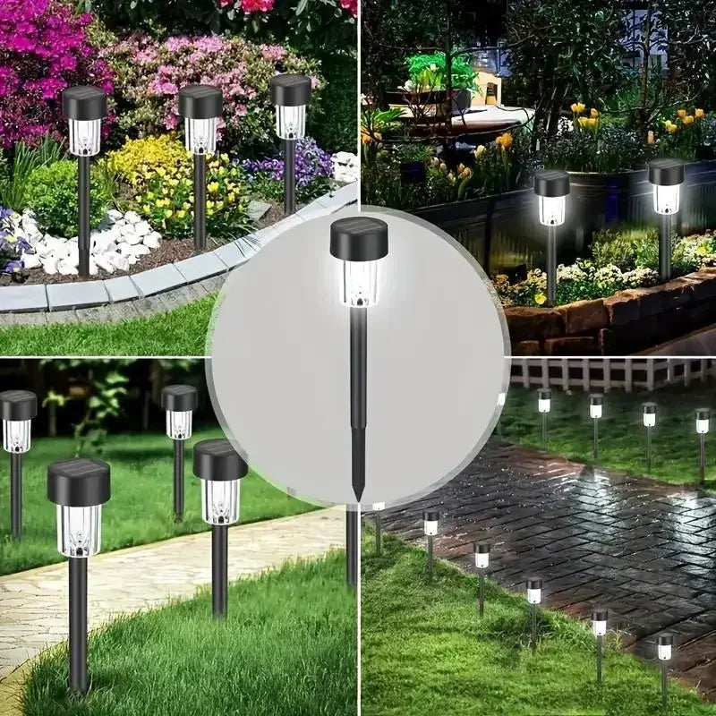 Outdoor Solar Lights Waterproof Garden Lamp Landscape Lawn Home Paths Street Eco-Friendly Protection Horticultural Decoration